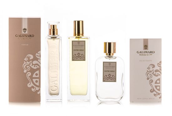 Gamme Entre nous - Galimard, parfumeur à Grasse