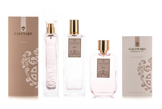 Gamme Evie - Galimard, parfumeur à Grasse