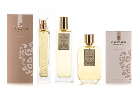 Gamme Journal intime - Galimard, parfumeur à Grasse