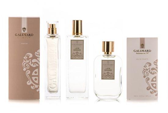Gamme L'été dernier - Galimard, parfumeur à Grasse