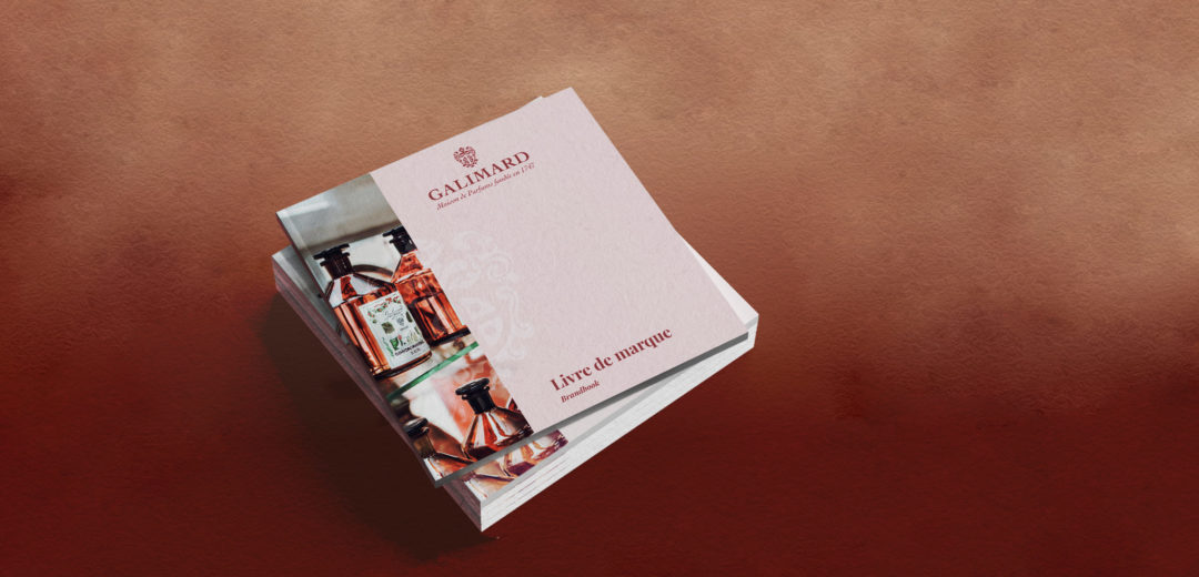 Livre de marque Maison de Parfums Galimard