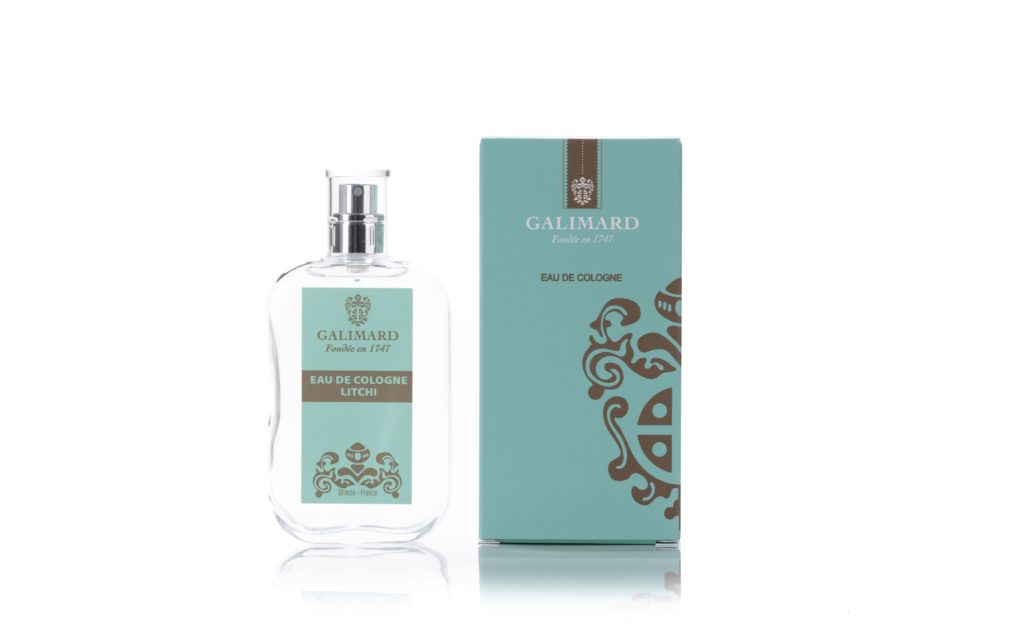 Eau de Cologne Litchi de chez Galimard