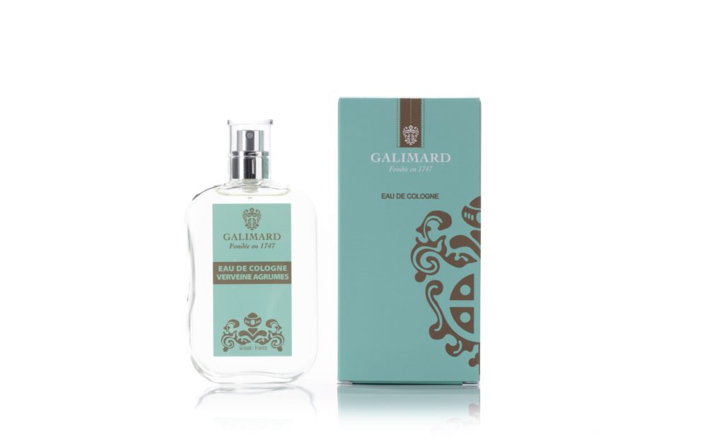 Eau de Cologne Agrumes et Verveines de chez Galimard