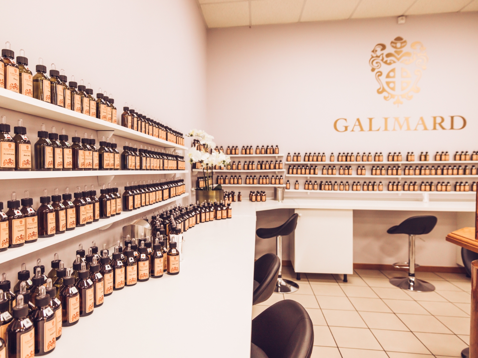 Nouvelles notes olfactives sur orgue à flaveur Galimard : barbe à papa cerise, fleur de cerisier