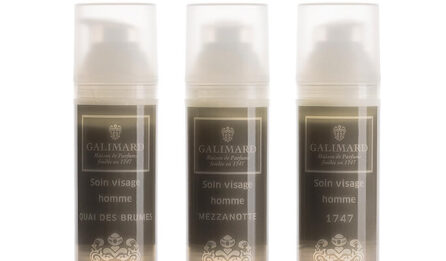 Soins visage homme aux fragrances masculines : Quai des Brumes, Mezzanotte, 1747 de la parfumerie grassoise Galimard